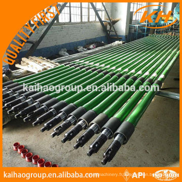 API 11 AX Pompe à tige standard pour la tête de puits / huile Fabrication en Chine